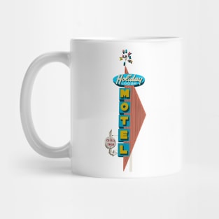 Holiday Lodge Motel Sign Mug